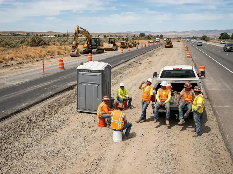 highway-road-construction-crew-007 — frequently asked questions, Porta Potty and Restroom Rentals in Chickasha, OK